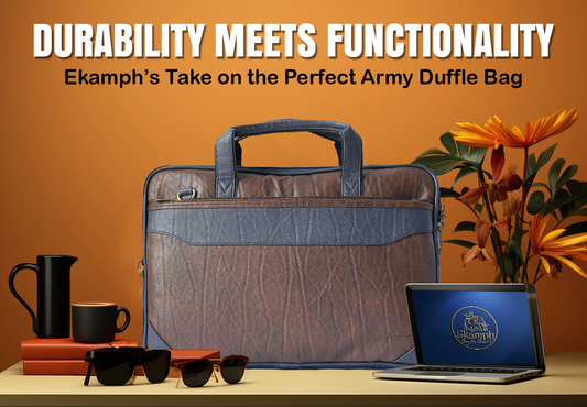 Durability Meets Functionality: Ekamph’s Take on the Perfect Army Duffle Bag