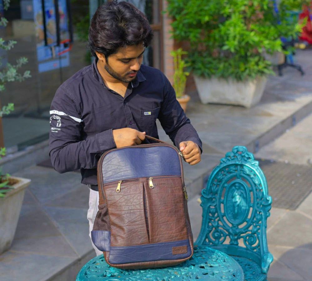 Buy Handcuffs Laptop Bag For Men & Women PU Leather Office Messenger Sling  Bags For 15 Inches Laptops (Brown) Online at Best Prices in India - JioMart.